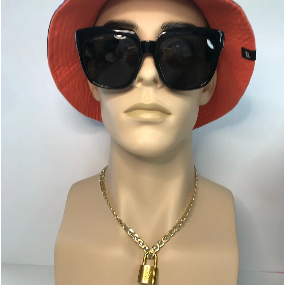 New Authentic Balenciaga Grey Square Unisex Sunglasses BB0025SA 004